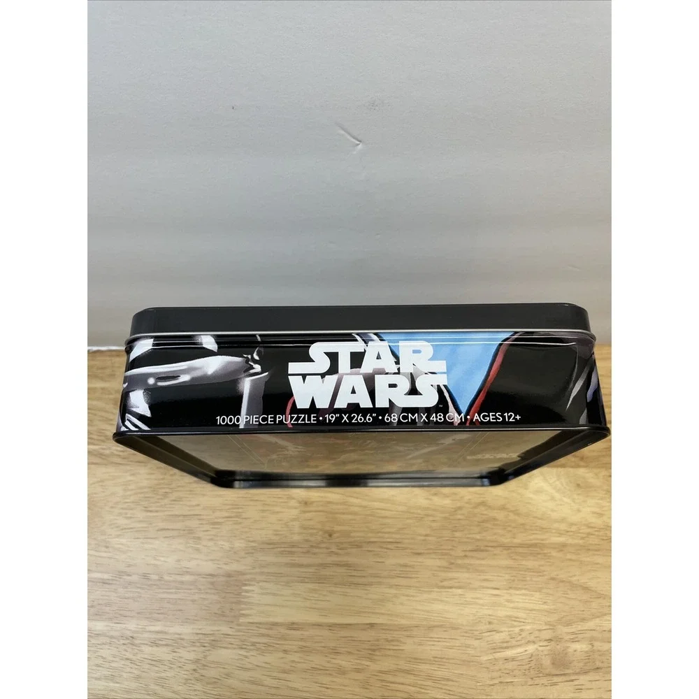 Star Wars 1000 Piece Puzzle By Buffalo Games in Collectible Tin NEW 12+